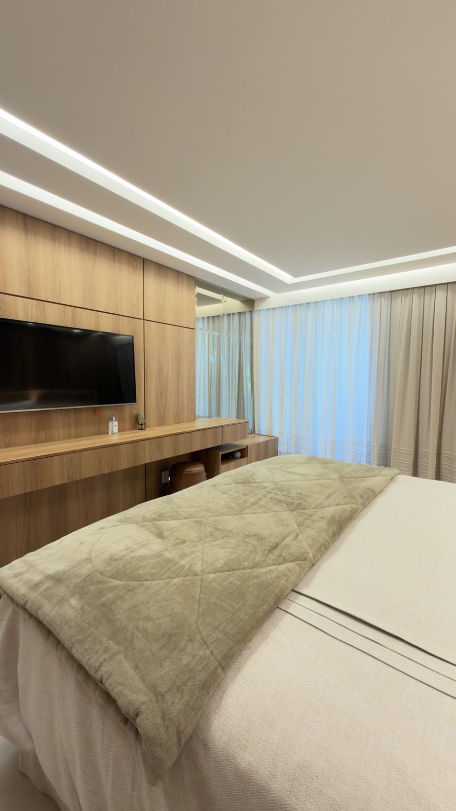 Segunda suíte do apartamento de 360 m² no Jardim Oceânico, Barra da Tijuca