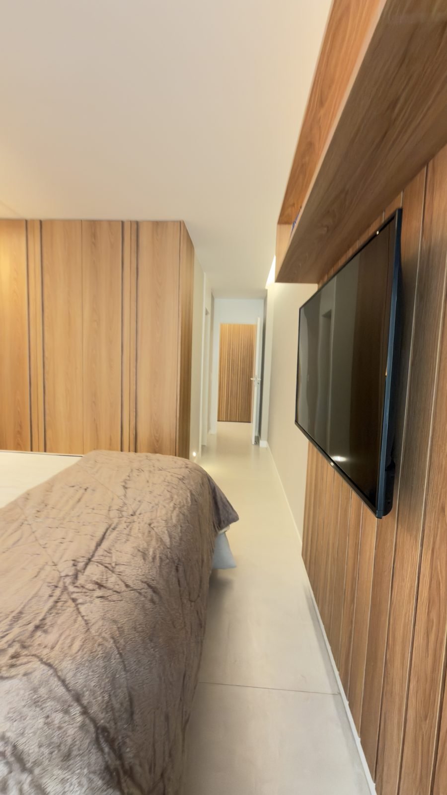 Suíte master do apartamento de 360 m² no Jardim Oceânico, Barra da Tijuca