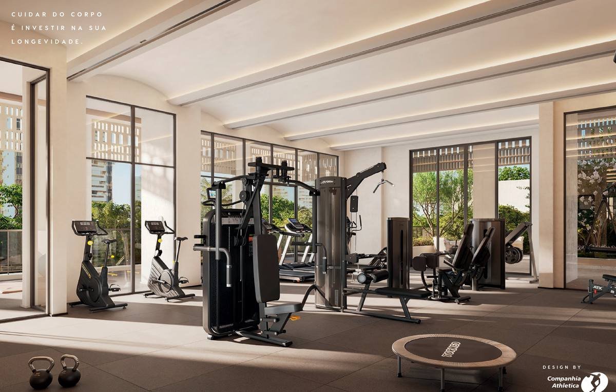 Academia do Kronos by Tegra com design assinado pela Cia Athletica