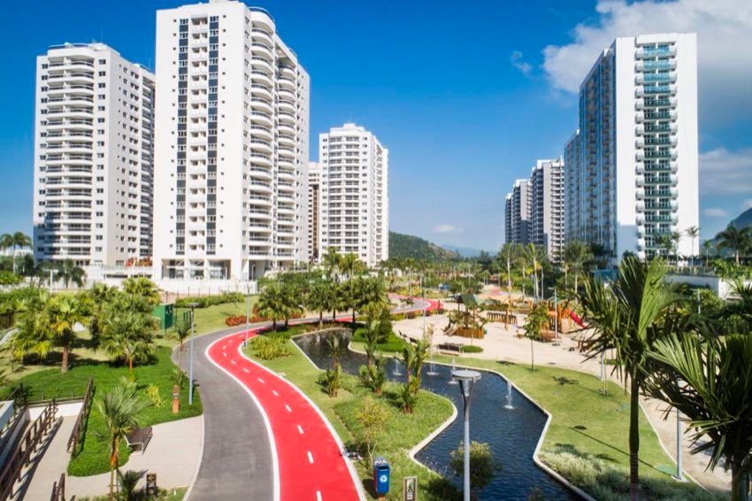 Parque do bairro Ilha Pura, próximo ao Viure