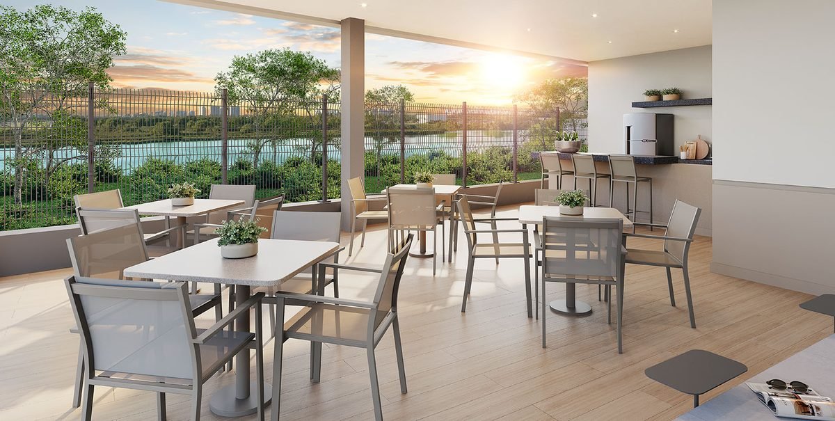 Pool bar do Breeze Residence