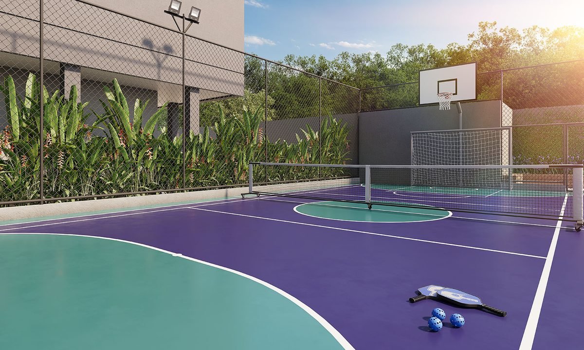 Quadra recreativa do Breeze Residence