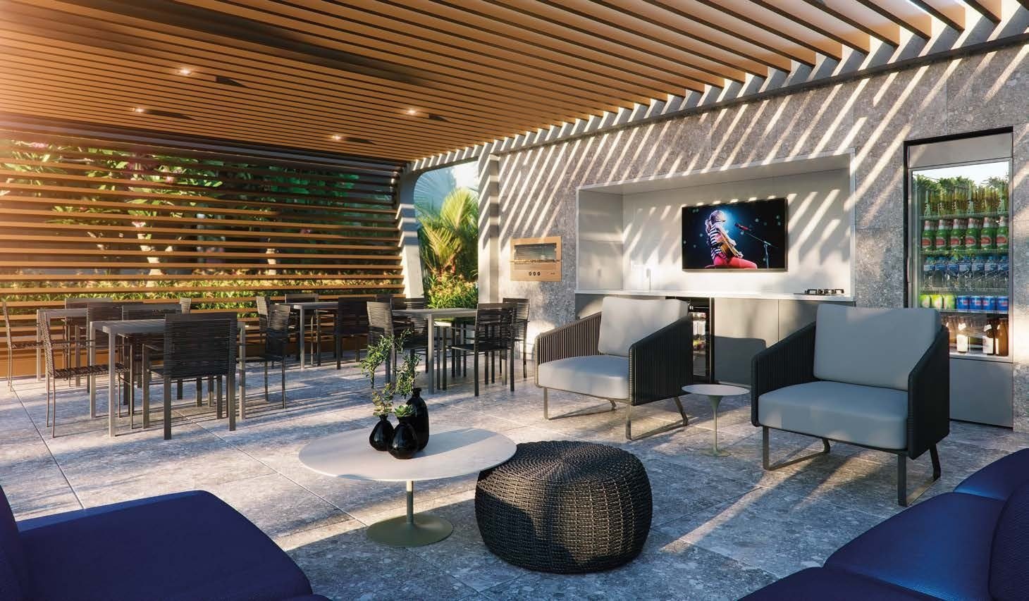 Lounge e bar do Concept