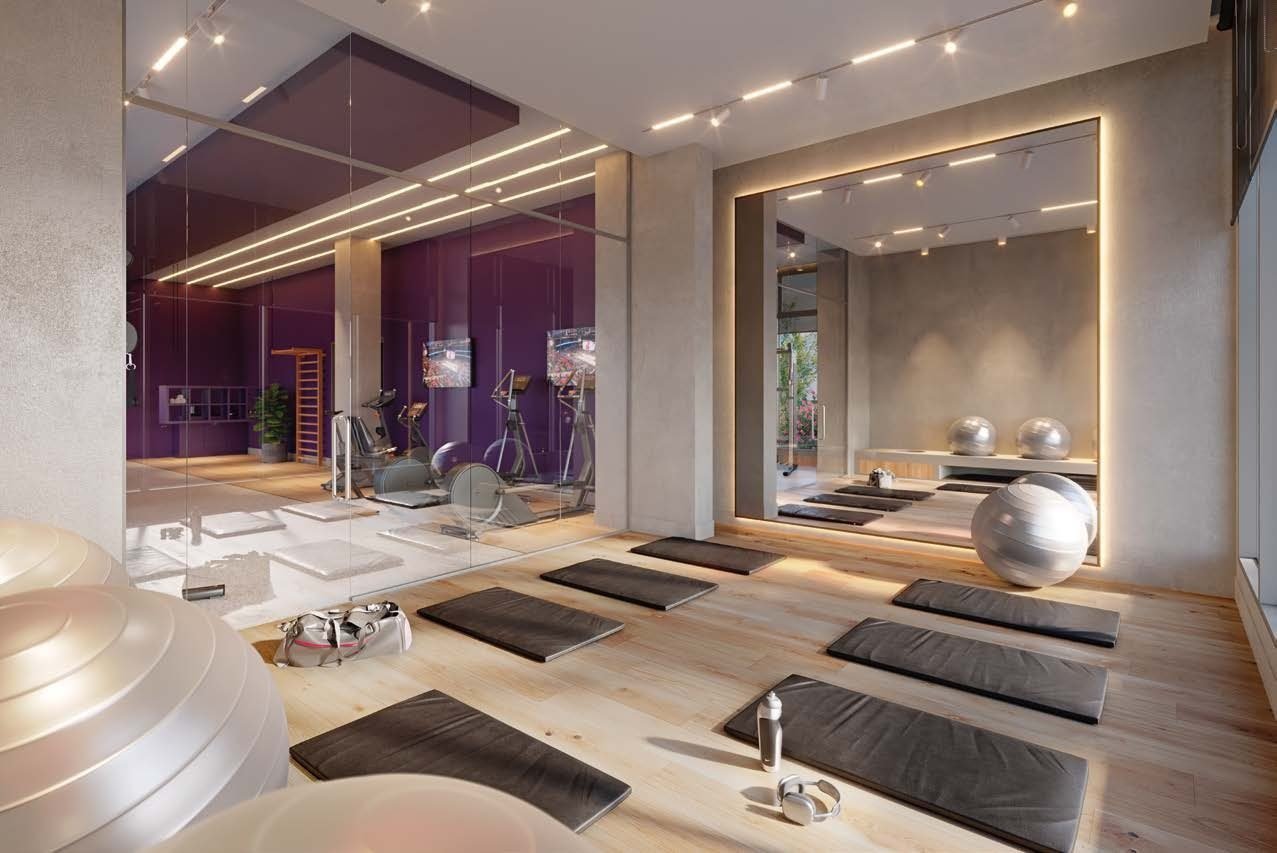 Sala de pilates do Concept