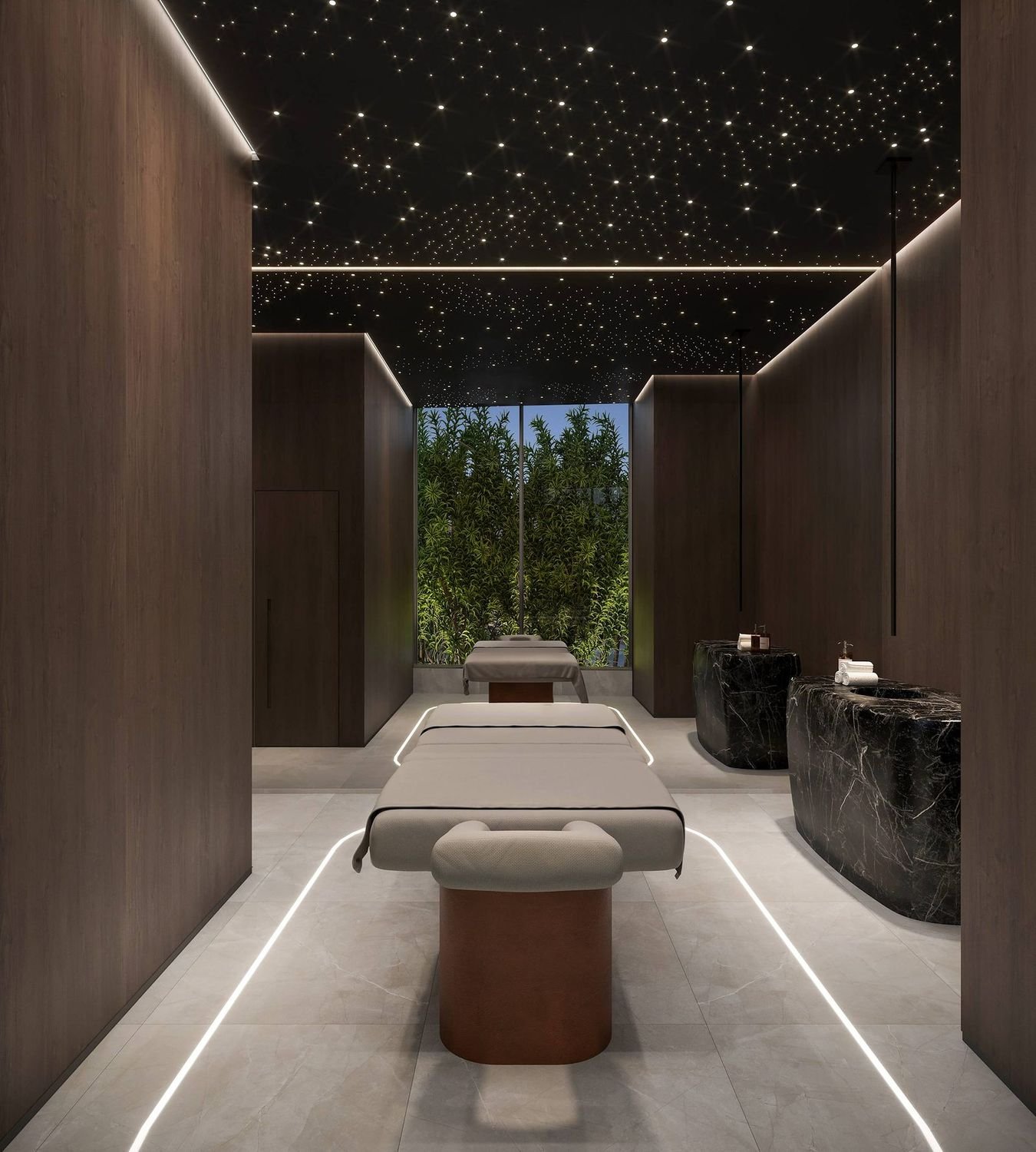 Sala de massagem do Coupé Tower