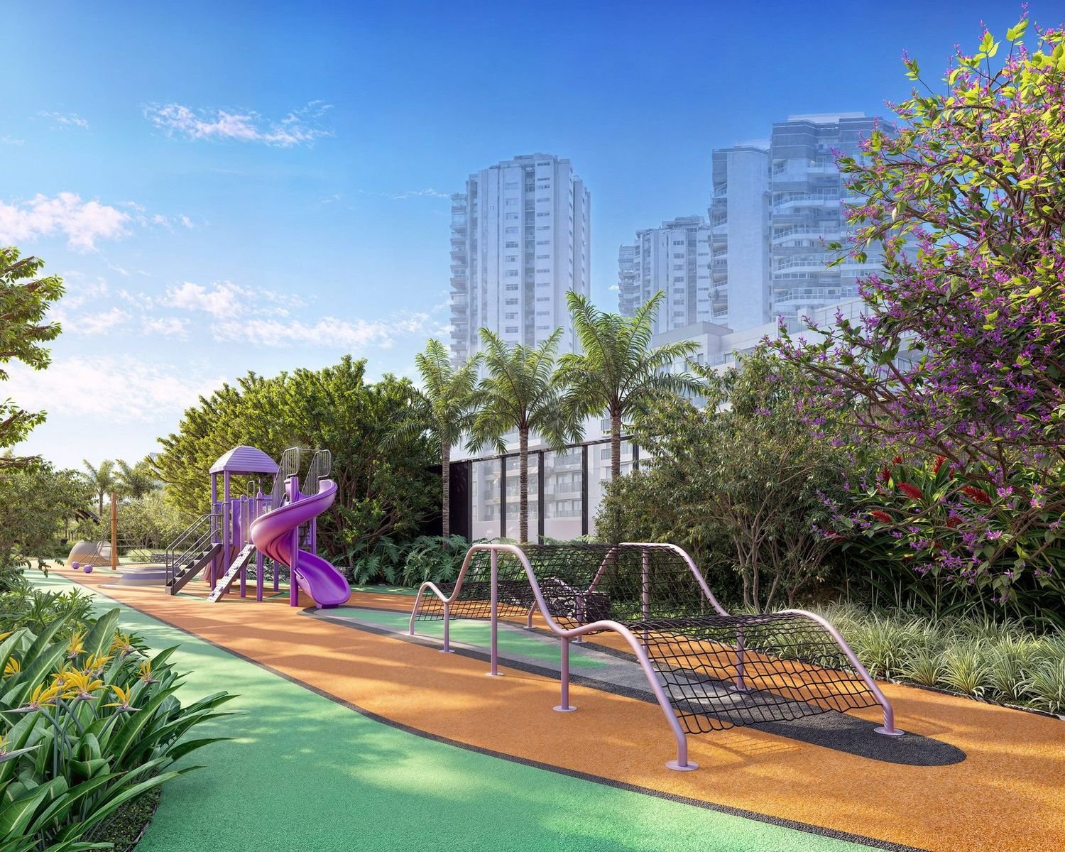 Playground de 270 m² do Coupé Tower
