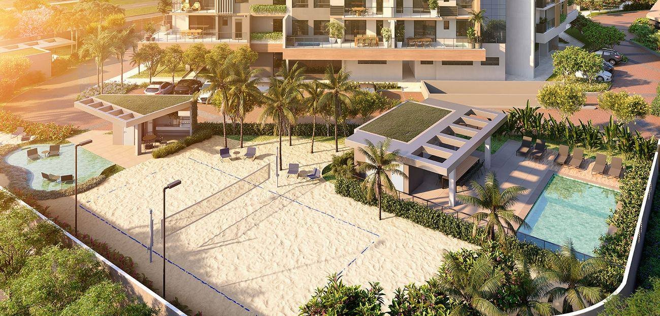 Epic Beach and Play, a quadra de areia do Epic Golf Residence