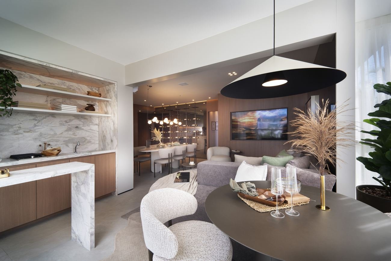 Varanda do decorado de 3 suítes do Epic Golf Residence, por Carlos Rossi