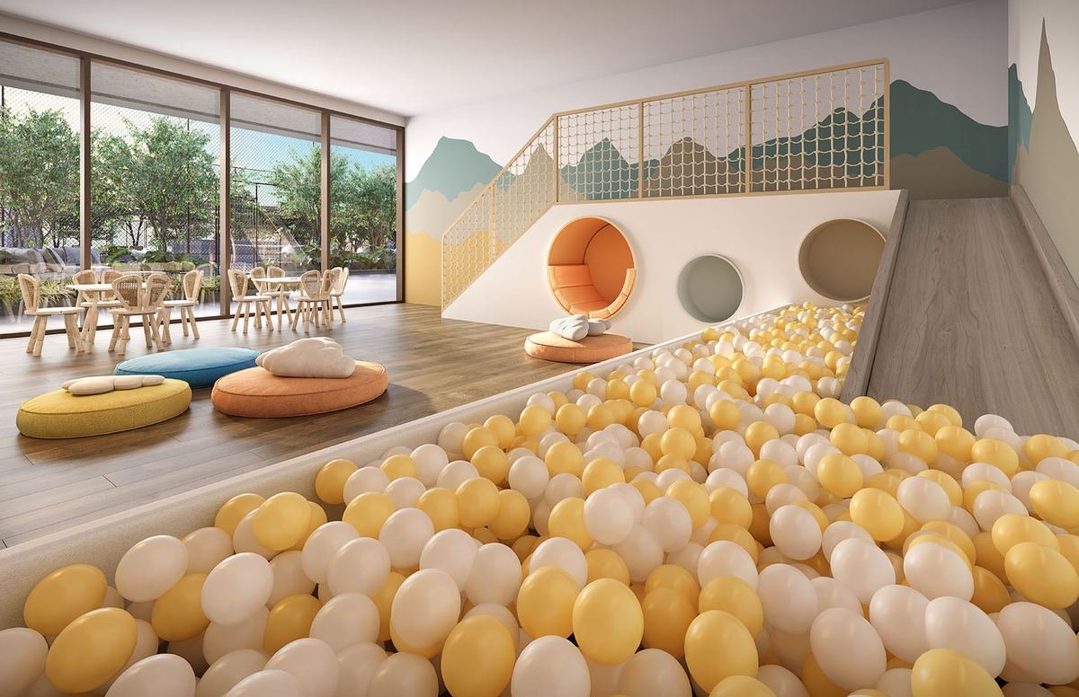 Espaço kids do Epic Golf Residence