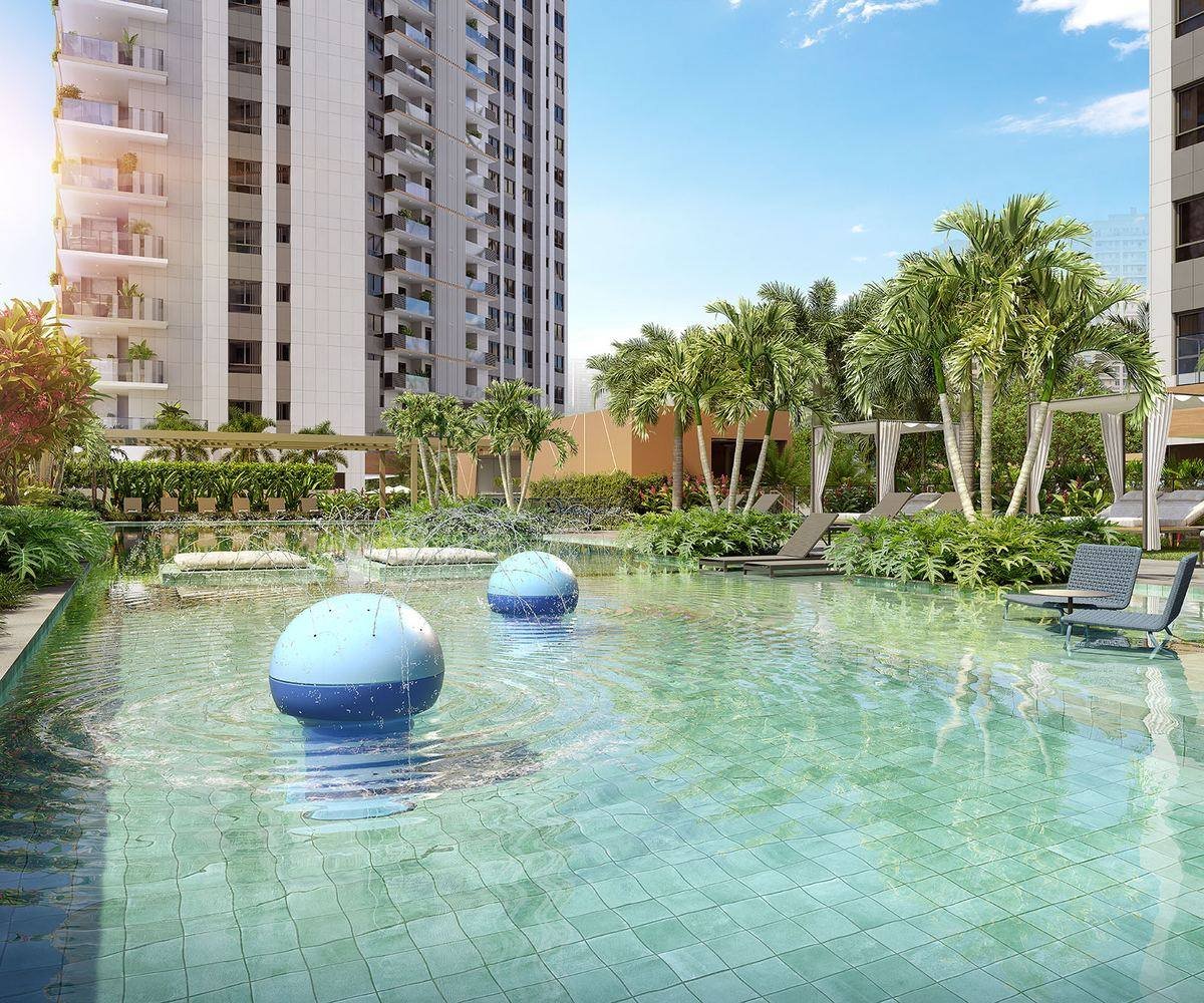Piscina infantil do Epic Golf Residence