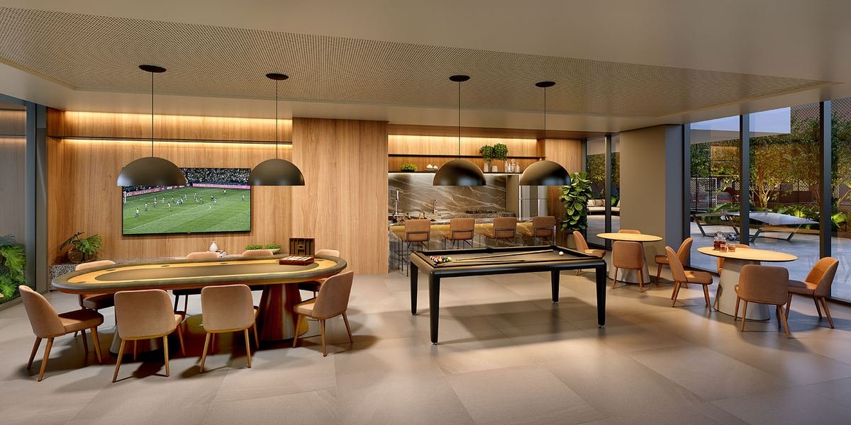 Sports bar do Epic Golf Residence