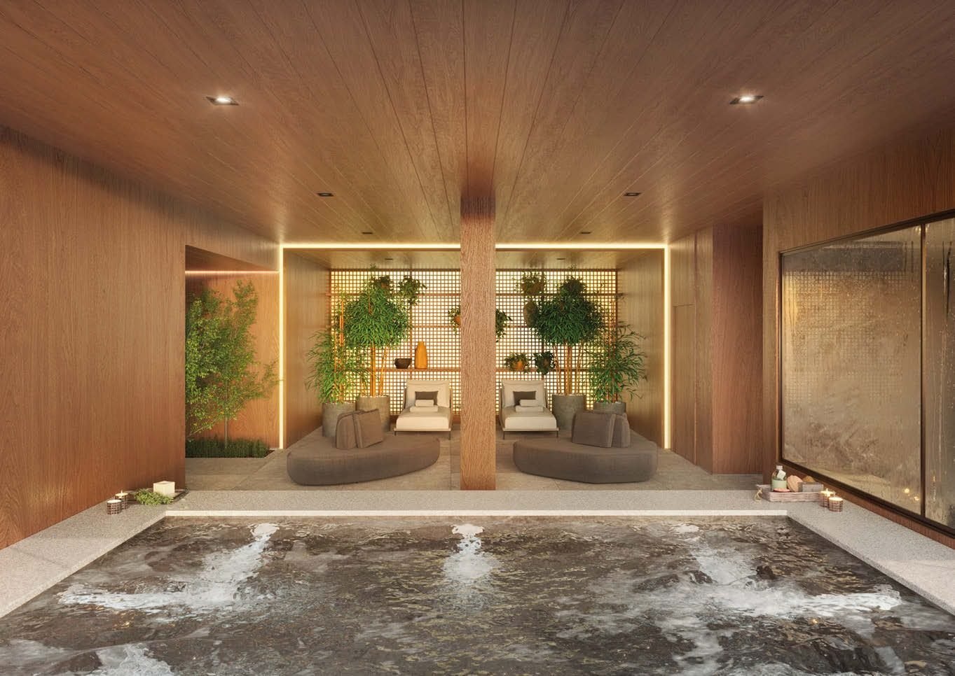 GAEA SPA, com hidromassagem interna