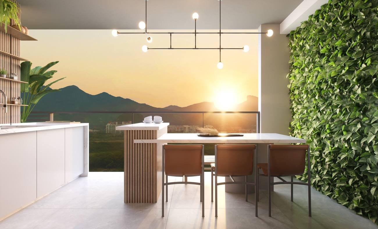 Varanda do apartamento de 3 suítes do Grand Quartier Rio 2