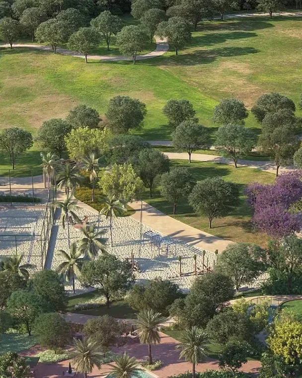 Ox Park Design by EDSA - parque privativo e área preservada in natura