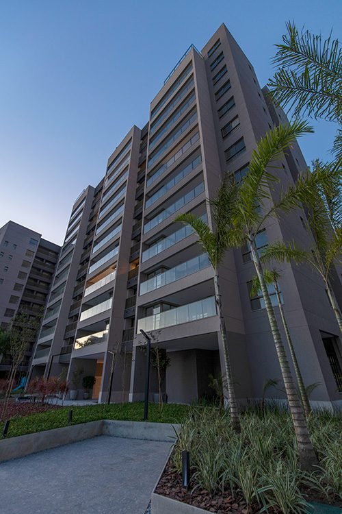 Fachada do Edifício East, no Latitud