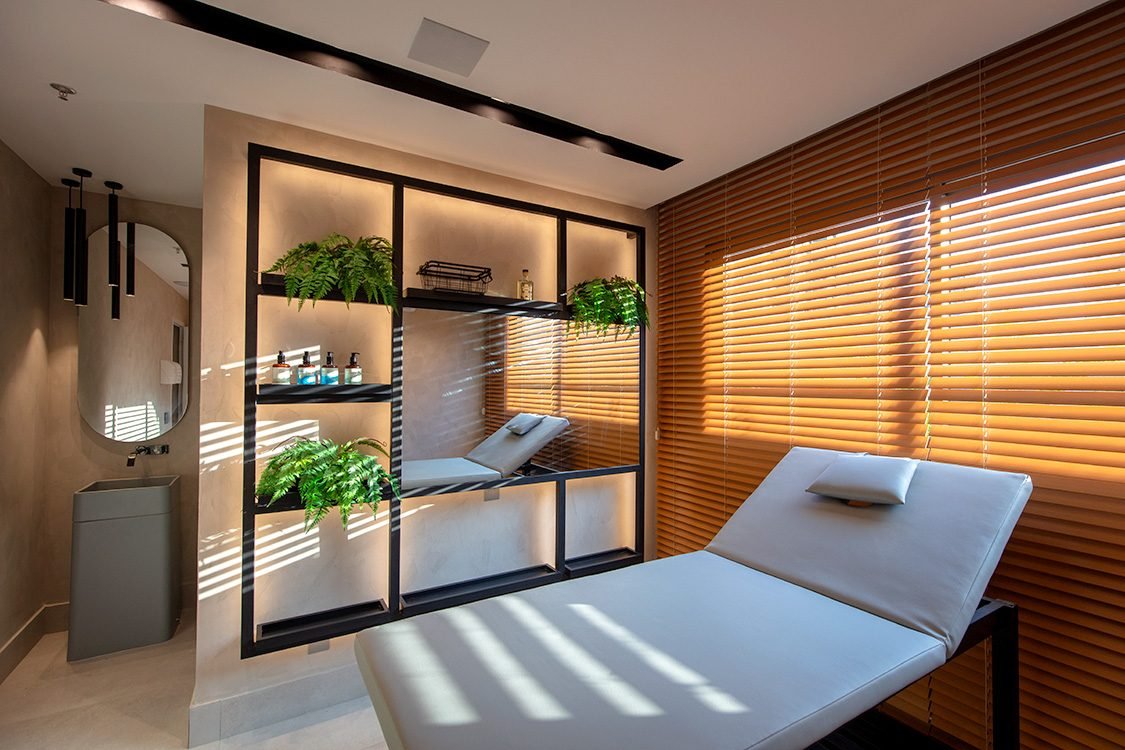 Sala de massagem do Latitud