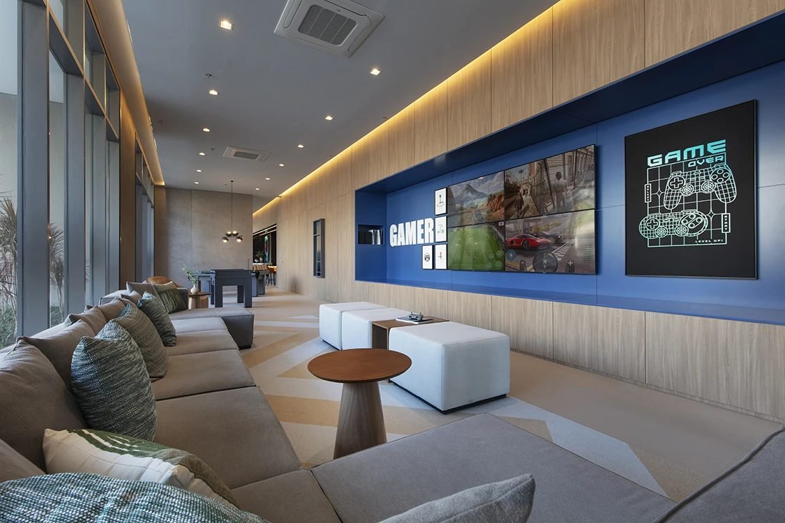 Sala de jogos do Edifício Venice