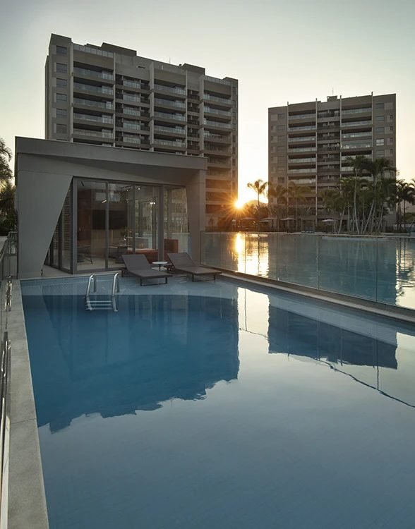 Pool house do Orygem Acqua Home