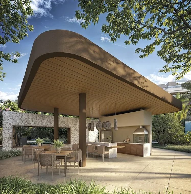 Churrasqueira gourmet do Ox Park Design
