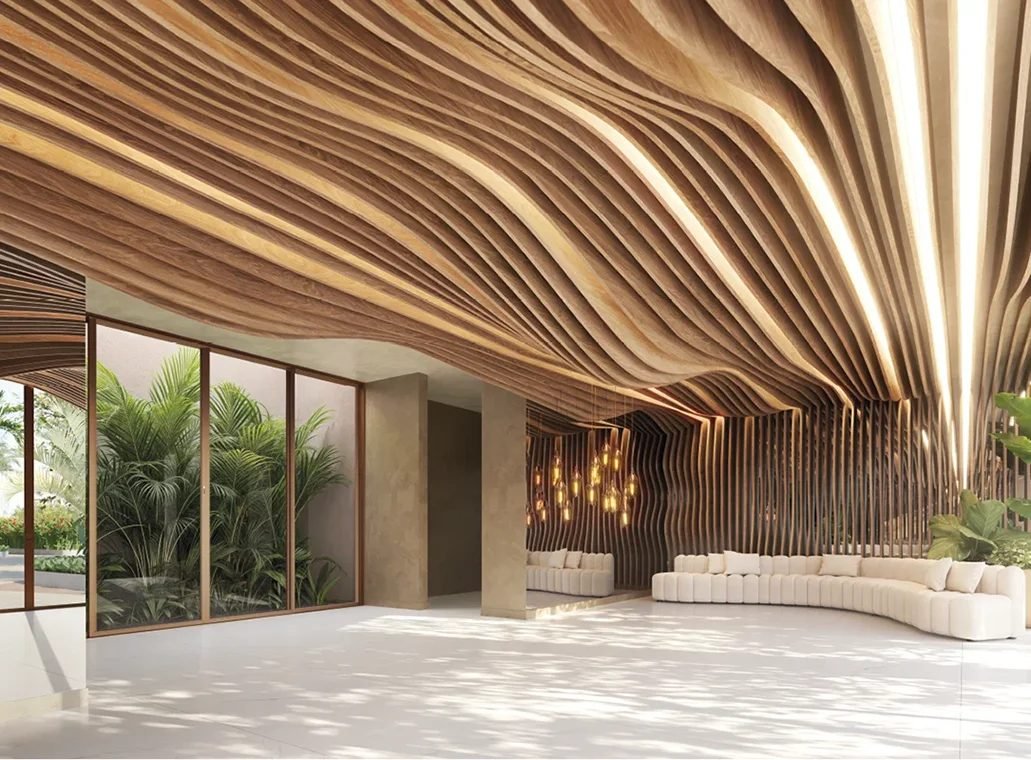 Lobby do Edifício Air, no Ox Park Design