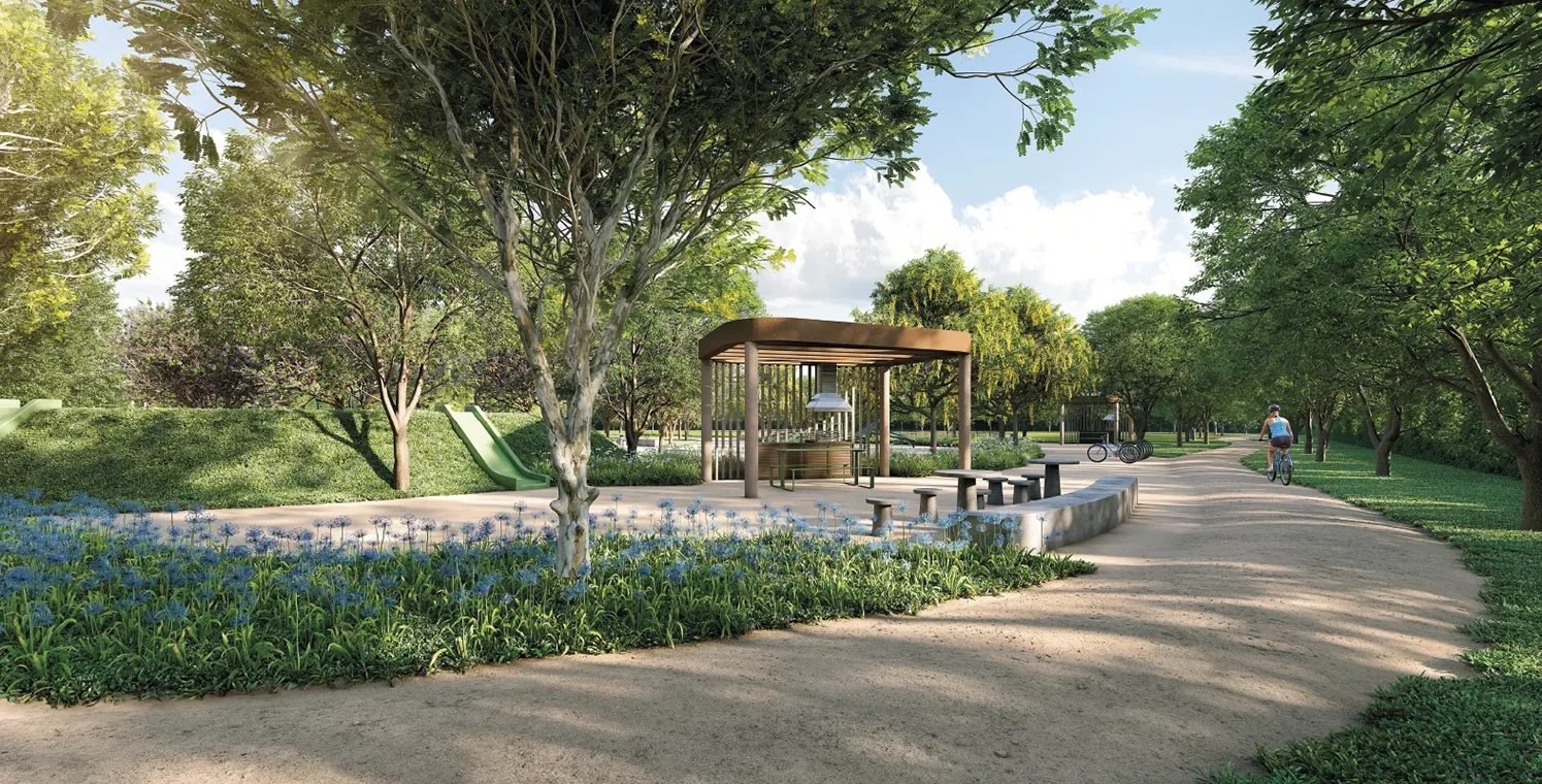 Park track, a pista de caminhada do Ox Park Design