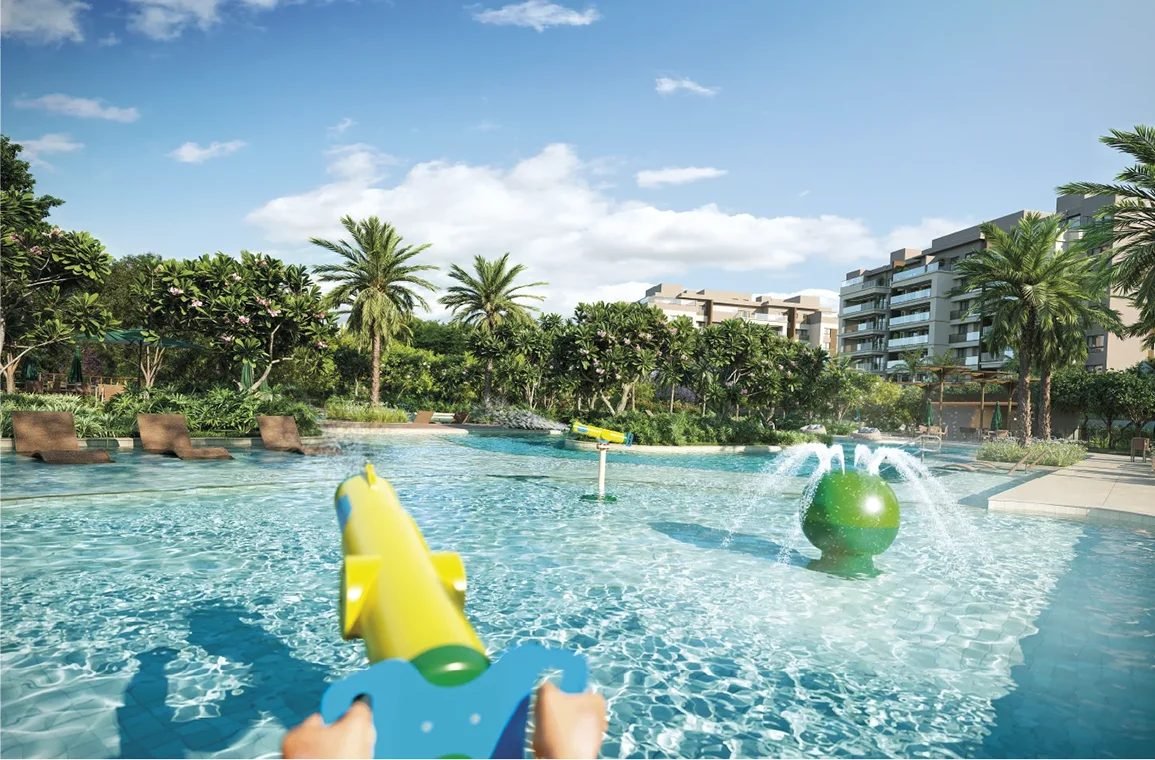 Piscina infantil do Ox Park Design