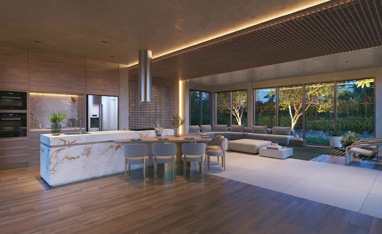 Espaço gourmet do Woods Park Design