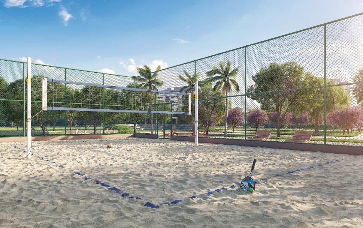Quadra de areia do Woods Park Design